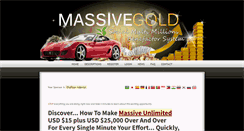 Desktop Screenshot of massivegold.com